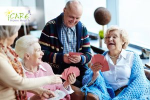 Happy Retired Seniors at iCare Home Health in Oakville, ON