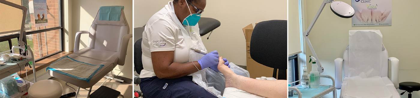 Foot Care Services at Clinic by iCare Home Health in Oakville, ON